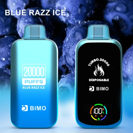 BIMO TURBO 20000 Puffs - Blue Razz Ice