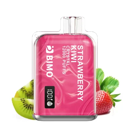 BIMO CRYSTAL 12000 Puffs - Strawberry Kiwi