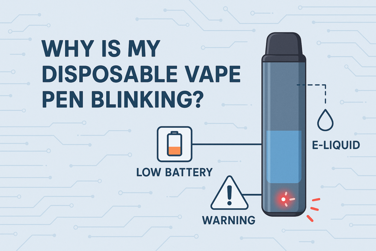 Why is My IGET Bar Blinking? Common Vape Problems Solved